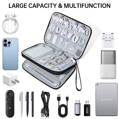 Electronics Organizer Travel (Black)