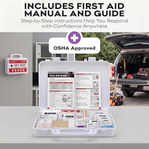 100 Person OSHA Compliant First Aid Kit for Businesses (100 Person Kit)