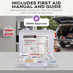 100 Person OSHA Compliant First Aid Kit for Businesses (100 Person Kit)