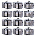 12 Pack Silver XXL Moving Bags (Silver / 12 Large)