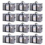 12 Pack Silver XXL Moving Bags (Silver / 12 Large)