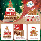 Tiered Tray Decor Set (Icing Gingerbread)