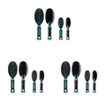 Conair Hairbrush | For All Hair Types | Travel & Full Size | Pack of 3
