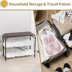 25 Pack Travel Shoe Bags