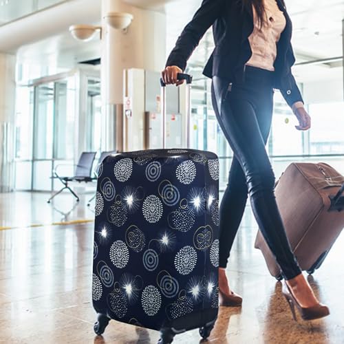 Travel Luggage Cover Suitcase Protector Fits 18 (Sparkler / S)