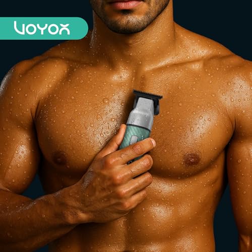 Body Hair Trimmer for Men (Green)