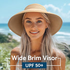 Sun Hat for Women Roll (One Size / Khaki)