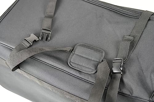 36 Inch Rolling Duffle Bag with Wheels (X-Large)