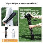 75" Aluminum Camera Tripod (Dark Grey)