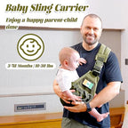 Baby Sling Carrier (Green)