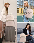 Laptop Backpack for Women (Antiquewhite / 17-Inch)
