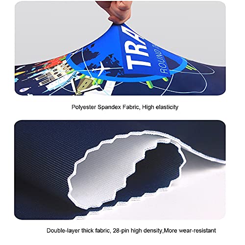 Thicker Luggage Cover Elastic Suitcase Cover Protector Fits 18 (Travel / S)