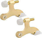 HOMOTEK 2 Pack Hinge Pin Bright Brass Door Stopper, Adjustable Deluxe Heavy by HOMOTEK