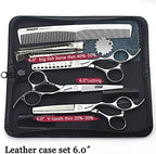 6/6.5 inch professional hair scissors hairdresser hair thinning scissors hairdressing tools barber scissors (6-inch 3pc)