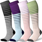 Viscose Made from Bamboo Compression Socks for Pregnant Women 20 (X-Large / 4 Pair-mix5)