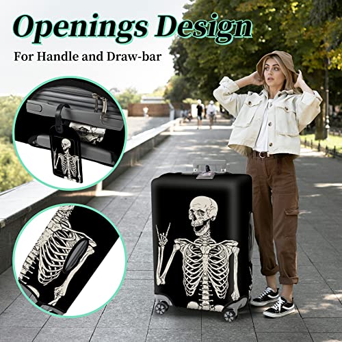 Luggage Cover Plus (Rock Skull / XL)