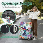 Luggage Cover Suitcase Protector + Tag (Color Hummingbirds / XL)