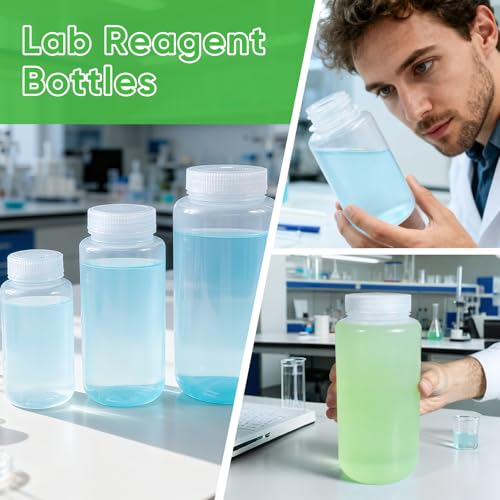 16 oz Plastic Bottles with Lids (Clear / 16-oz)