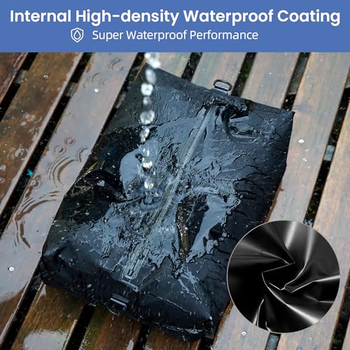 TPU Vacuum Bag for Travel (Jet Black / Large)