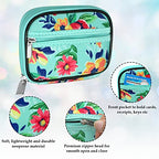 Weekly Travel Pill Organizer Cute Pill Case with 7 Day Pill Box (2 Cases + 2 Boxes / C. Black 01 + Green 01)