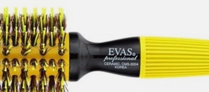 Evas Brazilian boar bristle ceramic Professional hair brush (3006)