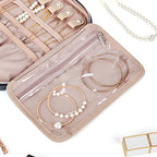 Travel Jewelry Organizer (Blue-Gray)