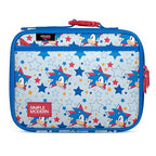 Sonic the Hedgehog Kids Lunch Box & Lunch Bag for School (Regular / Sonic: Stars)