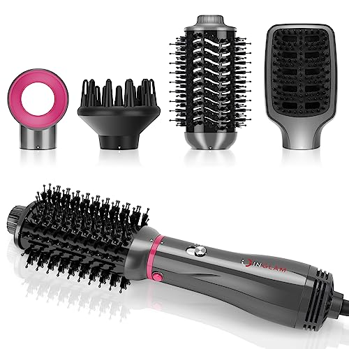 4 in 1 Hot Air Brush (Gray)