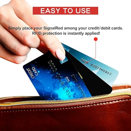 50 Pack RFID Blocking Card for Credit Debit ID Card (Black)