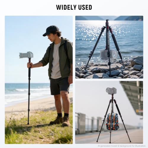 Basics TP15 Camera Tripod Monopod (TP15)