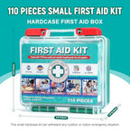 110 Pieces Small First Aid Kit (110 Pieces)