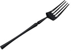 Gugrida 20 piece Black Flatware Set 304 Stainless Steel Fork Spoon Cutlery - Image 7