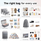 Packing Cubes for Travel (04 Gray)