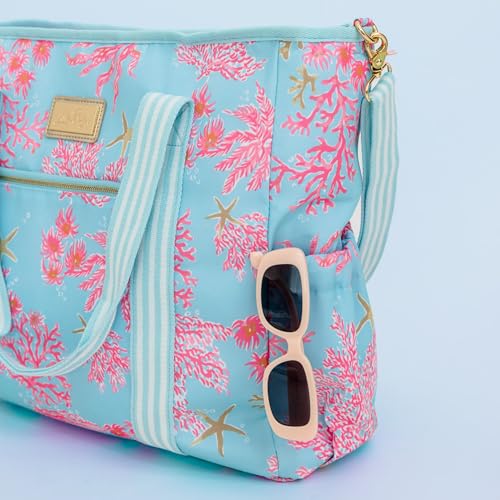 Insulated Cooler Tote (Royal Coral)