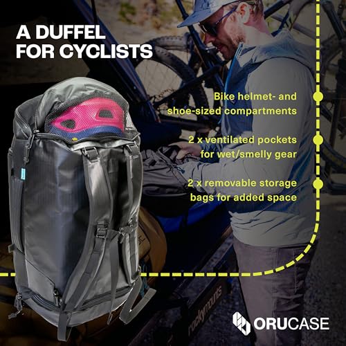 Janus Duffel Bag 55L (55L / Black)