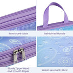 Compression Packing Cubes for Travel (03 Blue Purple Gradient / 5-Piece Set)