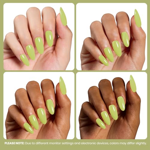 Beetles Green Gel Nail Polish (H - Creme Green | Fresh Pistachio)