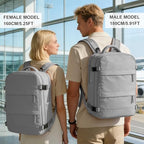 Vacuum Backpack Travel with Pump (A1-grey / 30 liters)