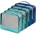 Packing Cubes for Suitcase Large Organizer Bags (Blue / Large)
