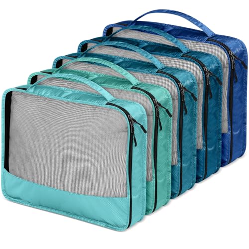 Packing Cubes for Suitcase Large Organizer Bags (Blue / Small)