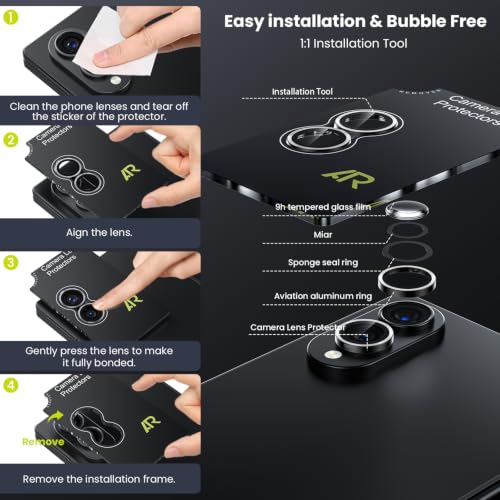 for Z Fold 8 Camera Lens Protector Case Cover (Clear / Galaxy Z Fold 8)