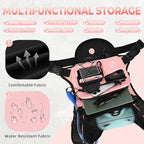 USA Patent Running Hydration Vest Backpack (Pink / Standard)