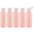 3.4 oz Travel Bottles for Toiletries, Empty Plastic Shampoo Bottle Small Size by HOME