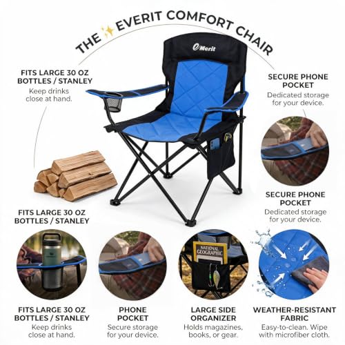 Camping Chair (Blue)