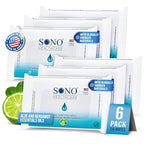 Alcohol Free Sanitizing Hand Wipes with Bergamot & Aloe Essential Oil (Soft Pack)