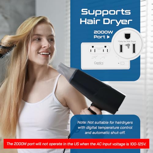 Voltage Converter (White)