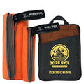 Microfiber Camping Towel (Orange / Large (24x48) + Washcloth (12x12))