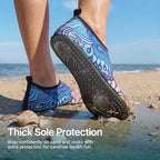Water Shoes for Women Men Quick (5-6 Women/4-5 Men / Rosy Clouds)