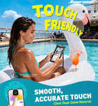 Waterproof Phone Pouch (Black & Skyblue)