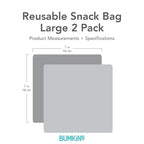 Bumkins Reusable Sandwich and Snack Bags, - Image 9
